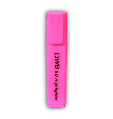 Textmarker SQ Highlighter, 844008, pink, 2-5mm Keilspitze