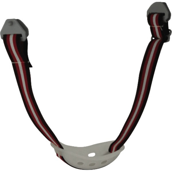 5038428008914 - Kinnriemen Deluxe für Helme EVO3 schwarzrotweiß 5038428008914 JSP 5038428008914 - Kinnriemen Deluxe für Helme EVO3 schwarzrotweiß 5038428008914 JSP