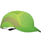 Basecap HardCap A1+, Kurzschirm, Gr&ouml;&szlig;e: 53-64cm, warngelb
