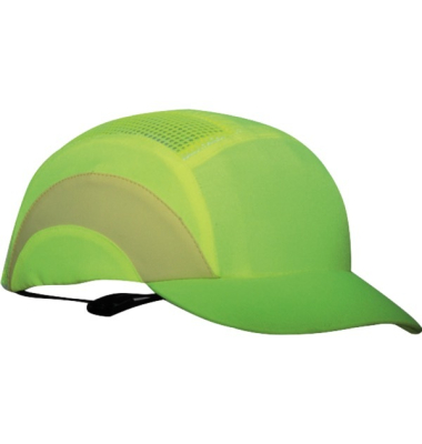 Anstoßkapp HardCap A1+, Kurzschirm, Größe: 53-64cm, warngelb