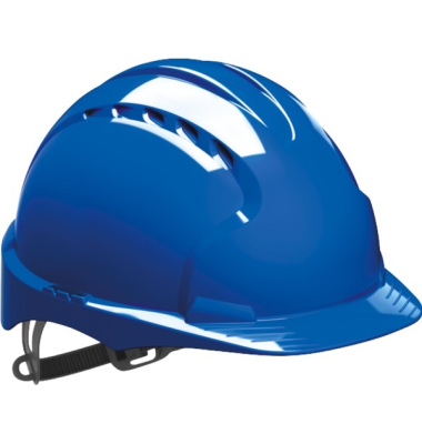 Schutzhelm EVO3 AJF160, aus HDPE, Gleitversch belüftet, blau