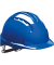 Schutzhelm EVO3 AJF160, aus HDPE, Gleitversch belüftet, blau
