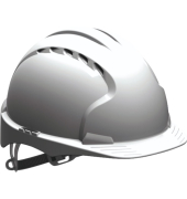 Schutzhelm EVO3 AJF160, aus HDPE, Gleitversch belüftet, weiß