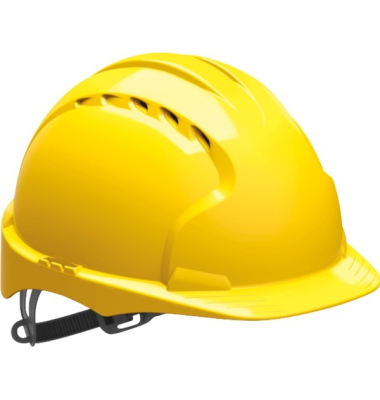 Schutzhelm EVO3 AJF160, aus HDPE, Gleitversch belüftet, gelb