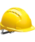 Schutzhelm EVO3 AJF160, aus HDPE, Gleitversch belüftet, gelb