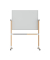 Stativdrehtafel-Whiteboard Giro, QR8004WH, 120x90cm (BxH), emailliert, 