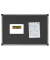 Textiltafel Bi-Silque FA0542170, Maße: 120 x 90cm, grau