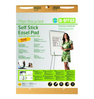 Flipchartblock FL1217507, 63,5x76,2cm, blanko, 80g