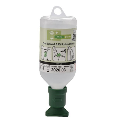 Augenspülflasche 4604, 500 ml Natriumchloridlösung