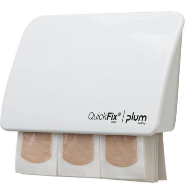 Pflasterspender Quickfix Uno 5532, wei&szlig;, 45 St&uuml;ck