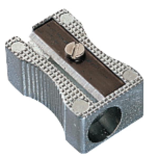 Alpedia Spitzer, Metall, Blockform, 1fach, Stift-Ø: 8 mm, silber 3662168045148 Alpedia