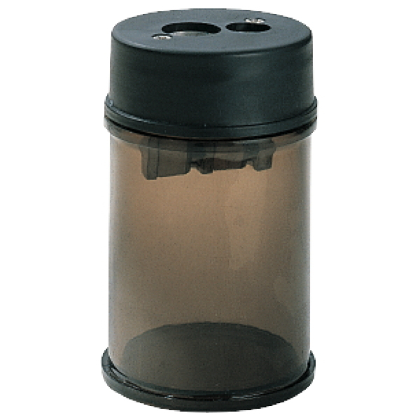 6925720556719 - Spitzer mit Behälter 2fach Stift-Ø 8  11 mm schwarzfarblos tr 6925720556719 Lyreco