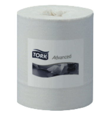 Rollenhandt&uuml;cher 100134, Au&szlig;enabrollung, 1-lagig, wei&szlig;, Tissue