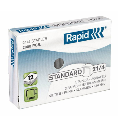 Heftklammern Standard 24867500, Stahldraht verzinkt, 21/4