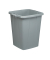 Abfalleimer DURABIN 90, Kst., quadr., 90l, 510x487x630mm, grau