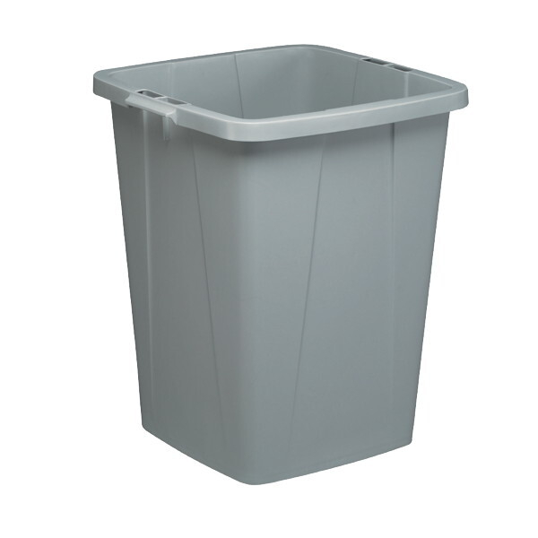 7318080474059 - Abfalleimer DURABIN 90 Kst quadr 90l 510x487x630mm grau 7318080474059 DURABLE