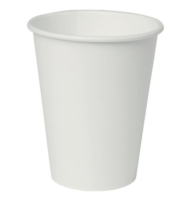Becher Biopak 186213, nachwac Rohstoff 350ml, weiß