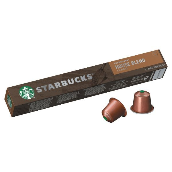 7613036957120 - Kaffeekapseln Starbucks House Blend Lungo 12423278 10 Stück Kapseln im Portionskarton 7613036957120 10 Stück