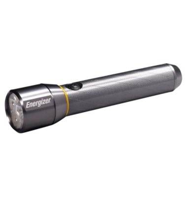Taschenlampe Vision 6AA, HD Metal, 1300 Lumen, grau