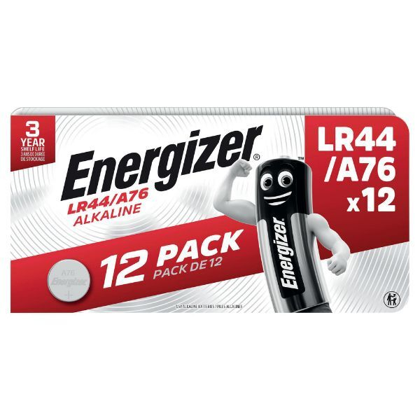 Knopfzelle LR44A76 E303693200 Alkali 12St 7638900441918 Deutschland GmbH 12 Stück