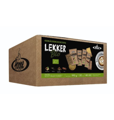 Gebäck Lecker Bio Mischu im 4er Mix, einzel verpac