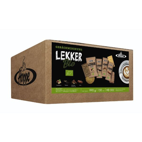 8710665921801 - Gebäck Lecker Bio Mischu im 4er Mix einzel verpac 8710665921801 150 Stück