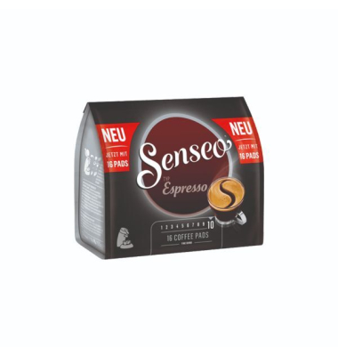 Kaffeepad, Espresso, koffeinhaltig
