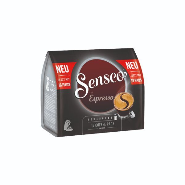 8711000319154 - Kaffeepads Senseo Espresso Intenso 247598 16 Stück Pads im Portionsbeutel 8711000319154 16 Stück