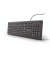 Tastatur TK-150, kabelgebunden, leise, schwarz