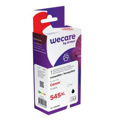 Tintenpatrone komp. mit PG-545BXL, Inhalt: 15ml, schwarz