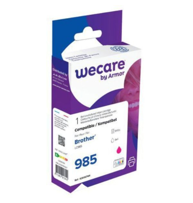 Tintenpatrone komp. mit LC985M, Inhalt: 9ml, magenta