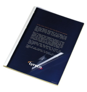 Thermobindemappe 8003242, A4, 3mm, weiß