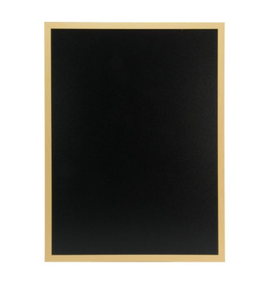 Kreidetafel Woody Teak, WBW-TE-60-80, 80x60cm, Holzrahmen