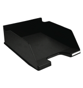 Briefablage COMBO MAXI 11514D, A4/C4, schwarz, Polystyrol stapelbar