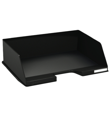 Briefablage MAXI-COMBO 11214D, A4/C4, schwarz, Polystyrol stapelbar
