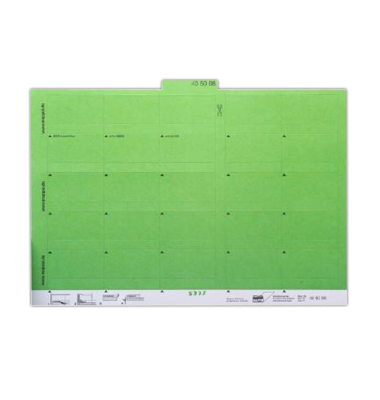 Reiter 405006, selbstklebend, 55mm, grün