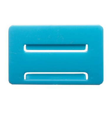 Vollsichtreiter 912403, 55mm, 2zeilig, blau