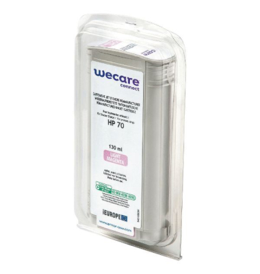 Druckerpatrone 70/C9455A, B45108W4 (kompatibel zu HP 70/C9455A), hell magenta, 130 ml