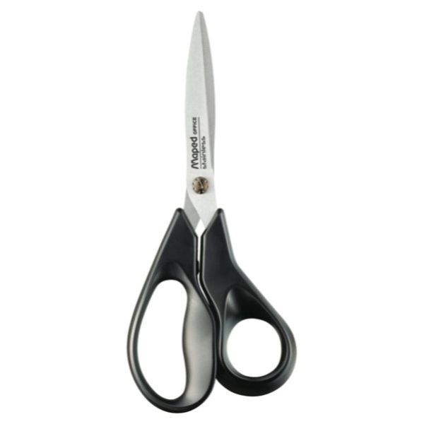 Maped Universalschere Advanced Green, Stahl, rostfrei, 18cm, schwarz 3154144981101 Maped