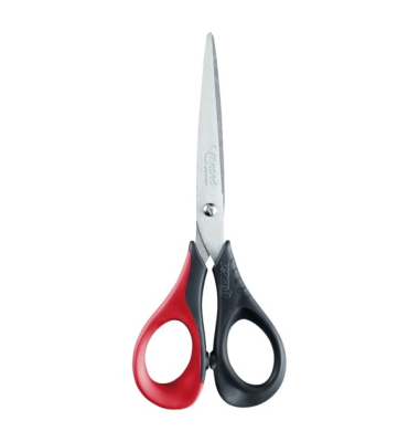 Büroschere Sensoft, Stahl, 16cm, farbig sortiert