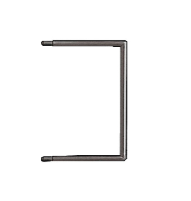 Abheftbügel Flexofil, für Schlauchheftung, Kunststoff, 85 x 60 mm Abheftbügel-Stecker