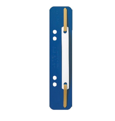 Heftstreifen, PP, kurz, 35 x 158 mm, blau