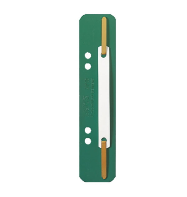 Heftstreifen, PP, kurz, 35 x 158 mm, grün
