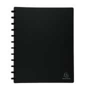 Sichtbuch 86351E, schwarz, A4, mit 30 Hüllen, Polypropylen (PP)