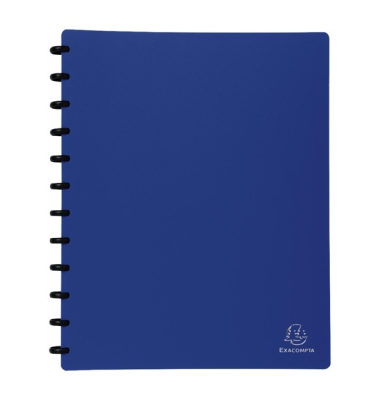 Sichtbuch 86362E, blau, A4, mit 30 Hüllen, Polypropylen (PP)