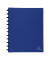Sichtbuch 86362E, blau, A4, mit 30 Hüllen, Polypropylen (PP)