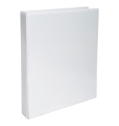 Präsentationsringbuch Kreacover 51923E, A4 2 Ringe 40mm Ring-Ø Polypropylen, Karton, 2 Außentaschen, 2 Innentaschen, weiß