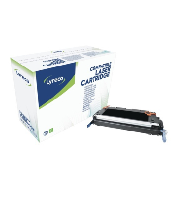 Toner Lyreco kompatibel mit HP Q6470A, Reichweite: 6.000 Seiten, schwarz
