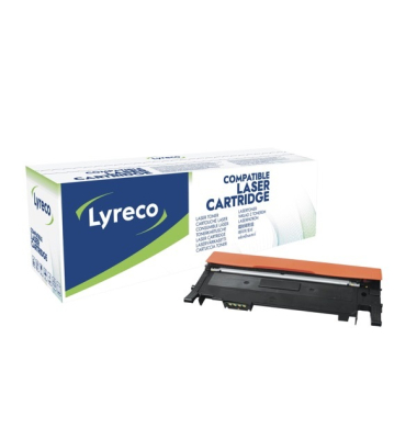 Toner Lyreco kompatibel mit Samsung CLT-K406S, Reichweite: 1.500 Seiten, schwarz