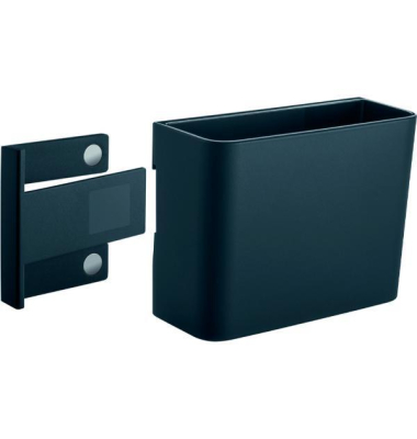 Stifteköcher Sigel GL802, M, anthrazit, für Glas-Magnettafeln